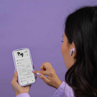 JLab Go Pods ANC True Wireless Earbuds - Lilac-Multipoint technology allows you to connect to any 2 devices simultaneously