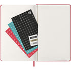 Moleskine 2026 Classic 12-Month Hard Cover Weekly Planner - 5" x 8.25" - Scarlet Red-Colour-Coordinated Expandable Inner Pocket