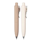 Uniball One P Retractable Gel Pens - 0.5mm - Black Ink - Coffee & Yogurt - 2 Pack-Minimalistic design with a smooth barrel and integrated anti-slip grip