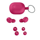 JLab JBuds Mini True Wireless Earbuds - Pink-Touch sensors play/pause, volume control, select EQ3 Sound settings and more