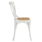 Modway Gear Dining Side Chair - White - 4 Pack-7