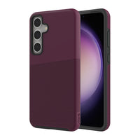 AXS PROTech Plus Dual-Layered Anti-Shock Sleek Case for Samsung Galaxy S24+ - Sangria-Drop resistant up to 10 feet