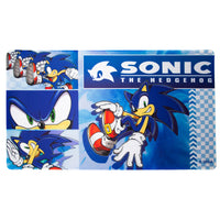 Kess Modern Sonic Playmat-Modern Sonic themed playmat featuring iconic Sonic the Hedgehog artwork for a bold, high-speed design