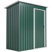 Outsunny 5 x 3 FT Outdoor Storage Shed with Sliding Door & Sloped Roof-Versatile simplicity in design
