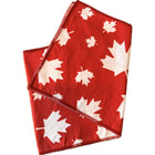 Cool Canuck Sports Cooling Towel - Canada-themed Print - 10" x 36" - Red-This product is Made in Canada