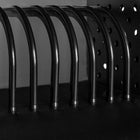 Luxor 32-Device AC Charging Cart for Up to 17" Laptops/Chromebooks-Bottom shelf offers additional storage