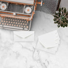 JAM Paper #7.75 Monarch Envelopes, 3.88 x 7.5White, 200 Pack (1633984g)-Perfect for greeting cards, invitations, weddings or any announcement