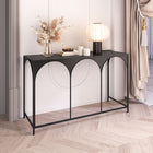 Zuo Loriet Console Table - Black-Table Top Material: Metal