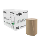 Globe Commercial RT205NAT Roll Towels - Natural - 205'/Pack - 24 Pack-Core diameter is 1.875” and roll diameter is 7.5”