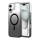 AXS Crystal Shield D3O Case Made with Recycled Materials Magsafe Compatible for Apple iPhone 16 Plus - Smoke Gradient-6ft drop tested to protect from drops in most everyday situations