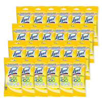 Lysol On-The-Go Disinfecting Wipes - 15 Wipes/Pack - 24 Pack-15 wipes/pack, 24 Pack