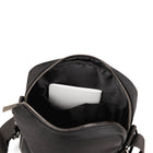 Bugatti Blake Crossbody Bag - Black-Front pocket with built-in organizer to keep essentials neatly stored