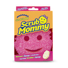 Scrub Daddy Scrub Mommy - Pink-One dual-sided Scrub Mommy cleaning sponge with a firm scrubber for tough messes and a soft, absorbent side for gentle cleaning