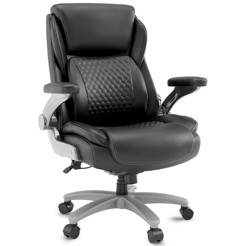 Staples Randolph Ergonomic Bonded Leather Executive Big & Tall
