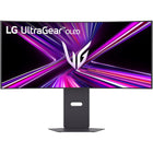 LG 34" 21:9 UltraGear OLED WQHD 240Hz 800R Curved Gaming Monitor-The 34 inch WQHD OLED with a steep 800R curve and up to 1300 nits peak brightness pulls you deep into the action, while a 240Hz refresh rate and 0.03ms response time keep gameplay insanely fast and smooth