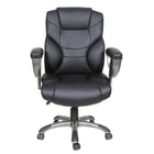 TygerClaw High Back Bonded Leather Executive Chair, (TYFC2314)-Adjustable lumbar for excellent lower back support