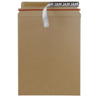 JAM Paper Photo Mailer Stiff Envelopes with Self Adhesive Closure, 9 x 11.5, Brown Kraft Recycled, 20 Pack (8866643g)-Size: 9" x 11-1/2"