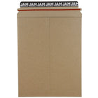 JAM Paper Photo Mailer Stiff Envelopes with Self Adhesive Closure, 9 x 11.5, Brown Kraft Recycled, 12 Pack-Stiff Mailer