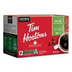 Tim Hortons Decaf K-Cup Pods - 12 Pack-Enjoy the great taste of Tim Hortons at home
