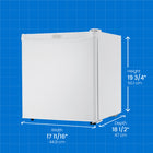 Danby Compact Refrigerator - 1.6 Cu Ft - White-Tall bottle storage is great for large soda bottles