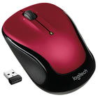 Logitech M325S 2.4 GHz Wireless Mouse with USB Receiver - Red-Tilting the wheel moves you backward or forward on the Web