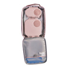 b.box Mini Lunchbox - Blush Crush-Carry handle and easy-open grip clip encourage independence