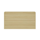 Manhattan Comfort Grace 60" Modern Double Dresser - Natural Oak/Black-Home Assembly Required. All Hardware Included