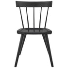 Modway Sutter Wood Dining Side Chair - Black-7