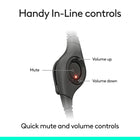 Logitech H390 USB-C Computer Headset -USB-C Plug-and-Play: Simply plug the USB-C cable into your computer and you’re ready to to talk or listen without the need to install software