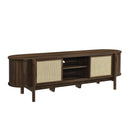 Modway Reid 61" TV Stand - Walnut-61" TV Cabinet