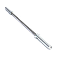 MotionGrey Olympic Barbell - Strength Training Weightlifting Bar for Squats, Deadlifts & Press - Silver-Built with solid steel construction to support intense strength training, including squats, deadlifts, and presses