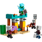 LEGO Minecraft The Illager Desert Patrol - 105 Pieces-Includes 3 illagers and a hero character with a variety of authentic accessories