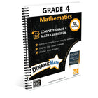 Dynamic Math Workbook Saskatchewan - Grade 4-Workbook contains instructions, examples, and practice questions