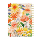 Orange Circle Studio Bold Blossoms Undated Tri-Tab Weekly/Monthly Planner - 9.67" x 7.48" - Assorted Colours - English-Features three tabbed dividers with pockets that separate monthly views, weekly views, and notes pages 