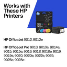 HP 962 CMY/962XL Black Combo - 4 Pack (3JB34AN#140)-Page Yield: Black 2000, Colour 700 x3