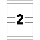 Avery White Print or Write Removable Rectangular Multiuse Labels, 2" x 4", 50 Pack, (2316)-Removable