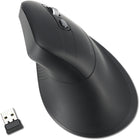 Kensington Pro Fit Ergo MY630 EQ Rechargeable Mouse - Black-Connect up to three active devices via Bluetooth 5.4 and included 2.4GHz USB-A receiver