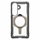 UAG Plasma XTE Rugged Kickstand Case with Magnets for Galaxy S26 - Ash/Titanium-Integrated Kickstand with Multiple Viewing Modes