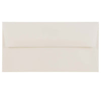 JAM Paper Monarch Strathmore Invitation Envelopes - 3.875" x 7.5" - Bright White Wove - 50 Pack (196556I)-Bright White
