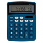 Pep Rally Calculator - Blue-Desktop calculator with easy-view 10-digit angled LCD display