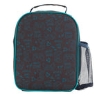 Jump Lunch Bag with 2 Containers - Teal-Polyester & PEVA material