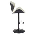 Zuo Meyane Barstool - Grey-Dimensions: 21.1" L x 20.7" W x 46.5" H