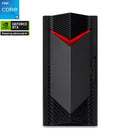 Acer N50-656 Nitro 50 Gaming Desktop Computer - Intel i5-14400F - NVIDIA RTX 4060 - 512GB SSD - 16GB RAM - Windows 11 - Black-Experience lifelike virtual worlds, ultra-high FPS gaming, revolutionary new ways to create, and unprecedented workflow acceleration.