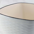 Tramontina Prisma 7 Qt Enameled Cast Iron Square Dutch Oven with Lid - Satin White with Gold Knob-6