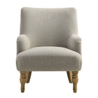 Modway Ellington Fabric Upholstered Accent Armchair - Linen-Assembly Required