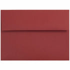 JAM Paper A7 Invitation Envelopes - 5.25 x 7.25 - Dark Red - 50 Pack-Envelope Features: Straight flap gum closure, high quality Smooth paper finish