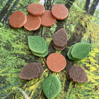 Yellow Door Scenery Stones Forest Play 18-Piece Set-Set contains 18 stones - 6 each of 3 designs.