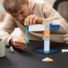 Connetix - PRO Ensemble Constructeur, Contenant 70 Pièces-La technologie Smart-Spin de ce jouet magnétique rotatif permet aux créateurs PRO de superposer, décaler et étager les tuiles de nouvelles façons créatives pour donner vie à leurs designs et découvrir des possibilités d'apprentissage stiam illimitées