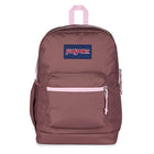 Jansport Crosstown Plus backpack - 26 L - Colour blocked Mahogany Haze-Main compartment with zipper closure