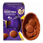 Cadbury Dairy Milk Chocolate Buttons Easter Egg - 90 g - 2 Pack-Milk chocolate egg with milk chocolate buttons